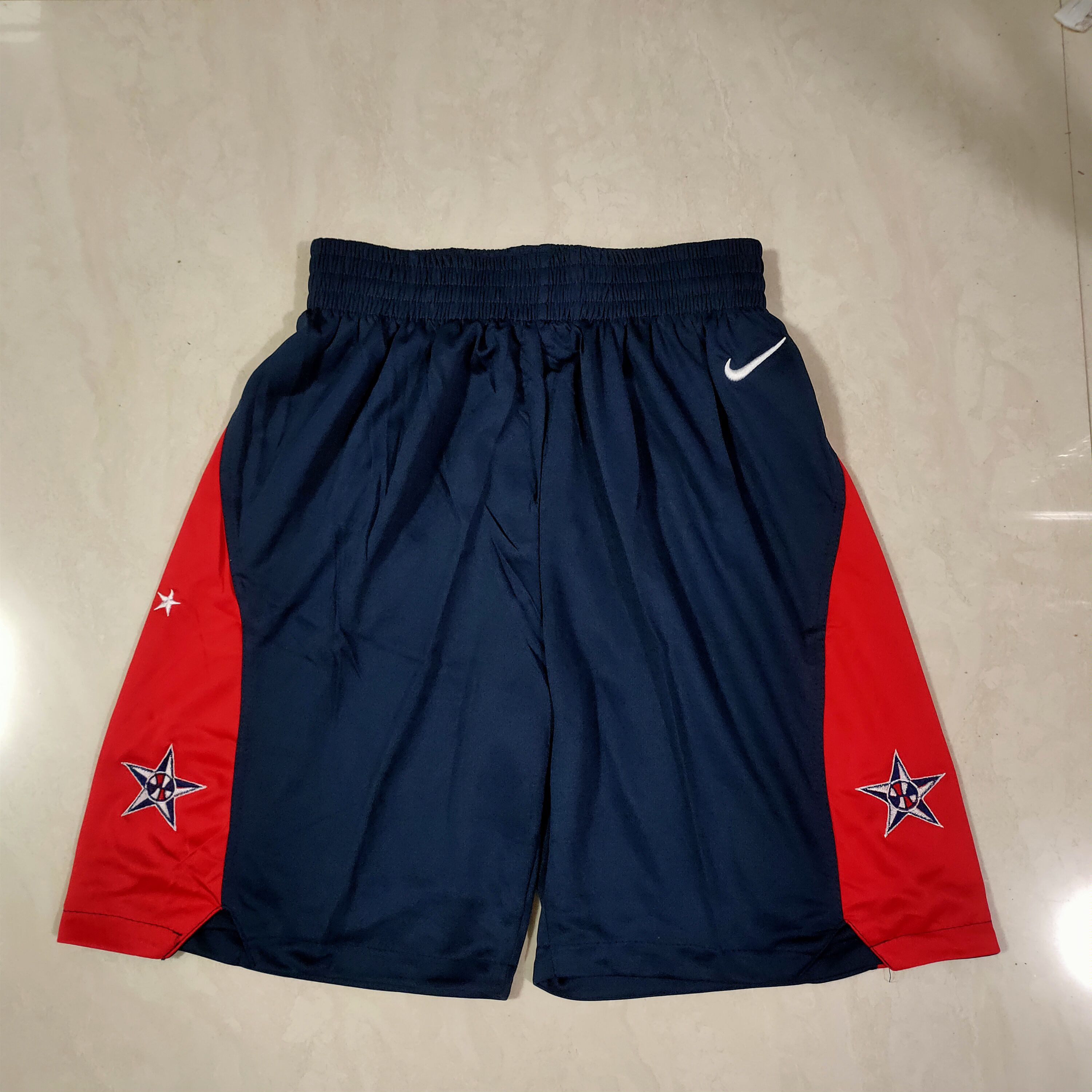 Men NBA Dream ten Blue Shorts 0416->more jerseys->NBA Jersey